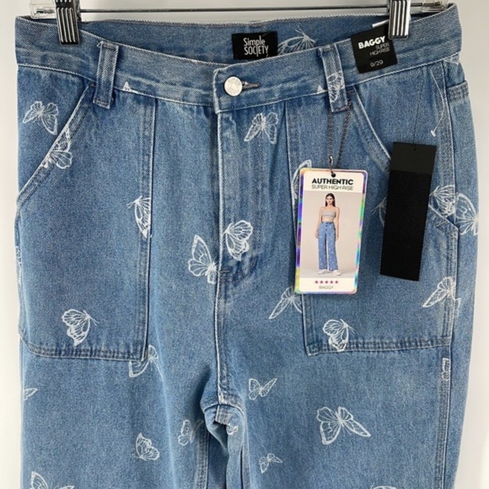simple society butterfly pants